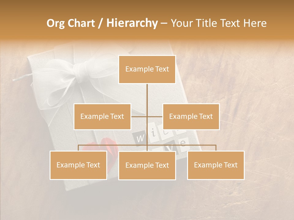 Present Christmas Newspaper Letters PowerPoint Template