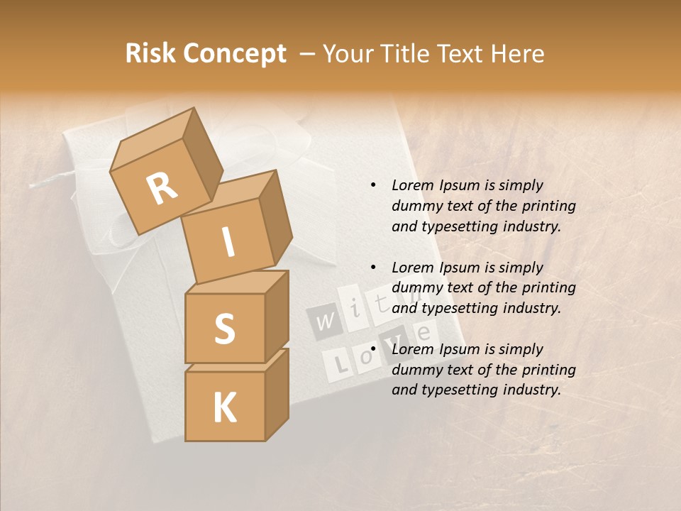 Present Christmas Newspaper Letters PowerPoint Template