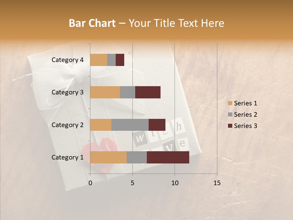 Present Christmas Newspaper Letters PowerPoint Template