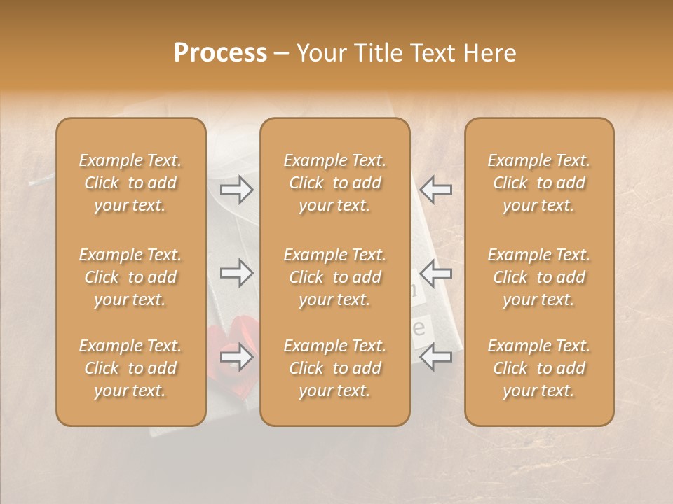Present Christmas Newspaper Letters PowerPoint Template