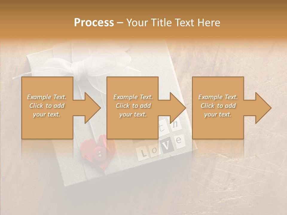Present Christmas Newspaper Letters PowerPoint Template