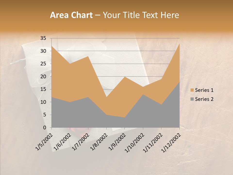 Present Christmas Newspaper Letters PowerPoint Template