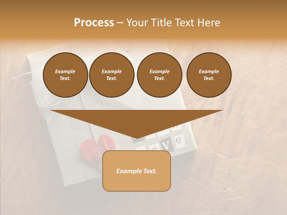 Present Christmas Newspaper Letters PowerPoint Template