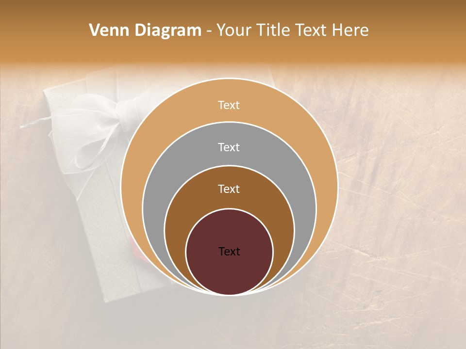 Present Christmas Newspaper Letters PowerPoint Template