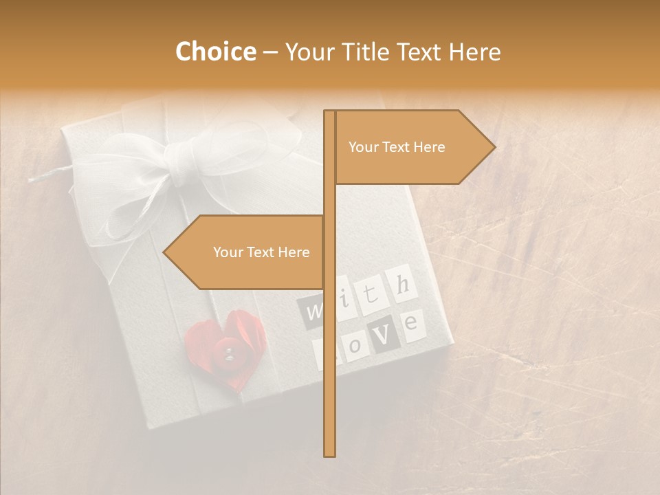 Present Christmas Newspaper Letters PowerPoint Template