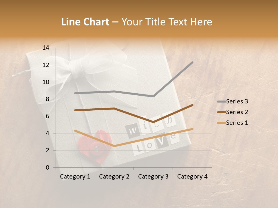 Present Christmas Newspaper Letters PowerPoint Template