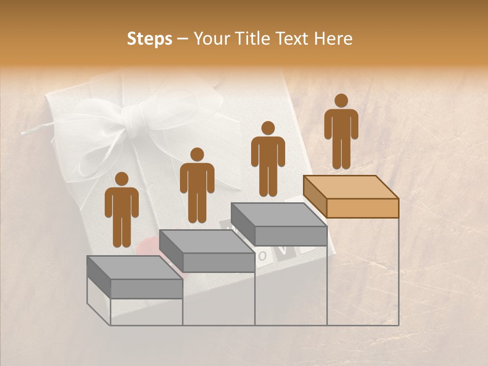 Present Christmas Newspaper Letters PowerPoint Template