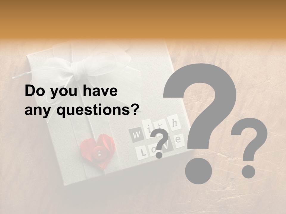 Present Christmas Newspaper Letters PowerPoint Template