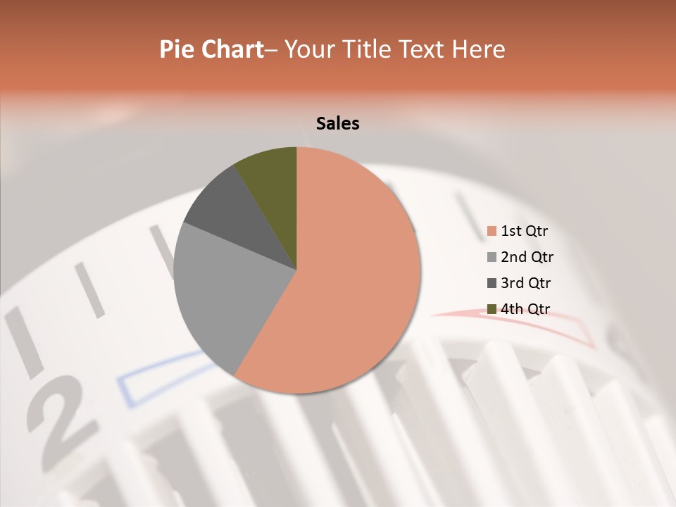 Energy Document Of Identification Thermostat House PowerPoint Template