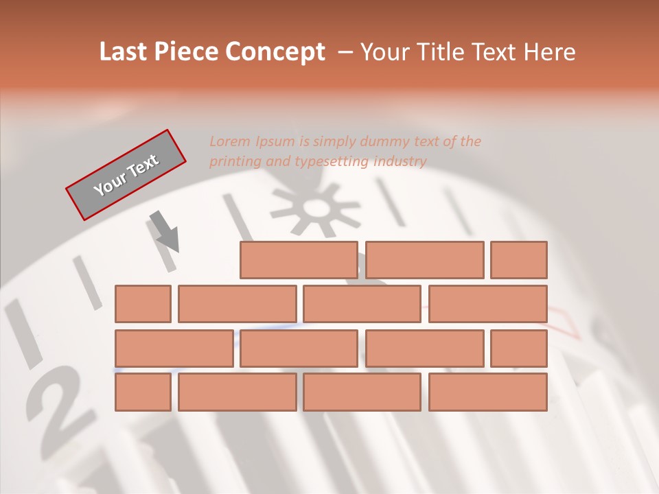 Energy Document Of Identification Thermostat House PowerPoint Template