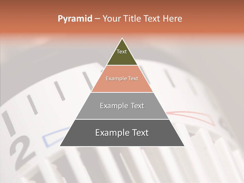 Energy Document Of Identification Thermostat House PowerPoint Template