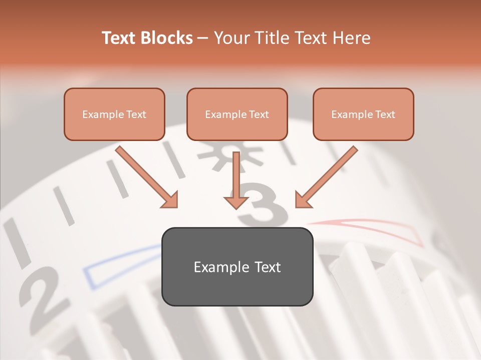 Energy Document Of Identification Thermostat House PowerPoint Template