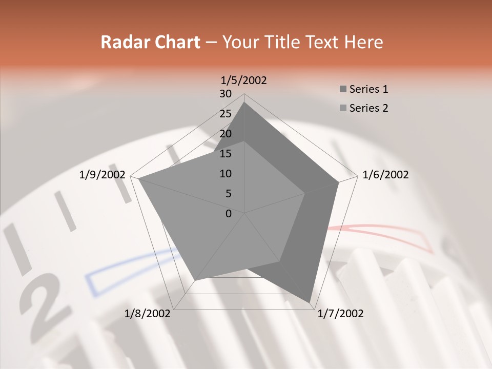Energy Document Of Identification Thermostat House PowerPoint Template