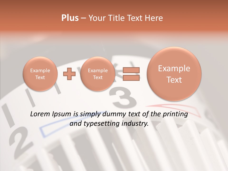 Energy Document Of Identification Thermostat House PowerPoint Template