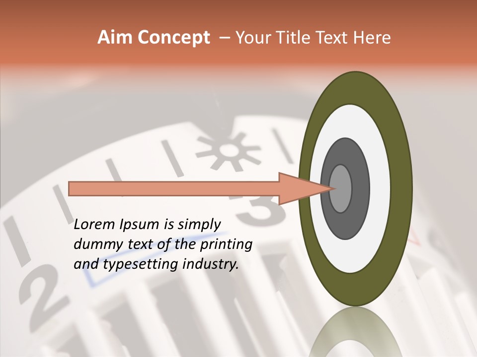 Energy Document Of Identification Thermostat House PowerPoint Template