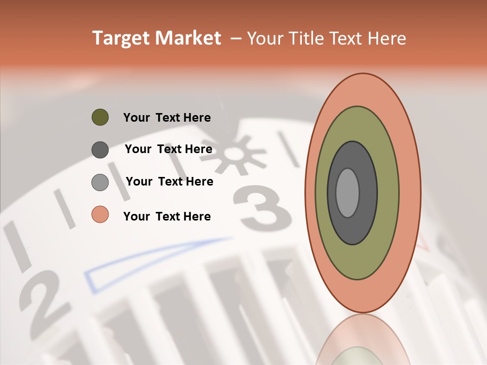Energy Document Of Identification Thermostat House PowerPoint Template