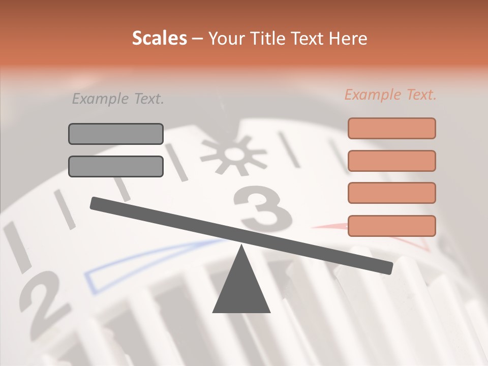 Energy Document Of Identification Thermostat House PowerPoint Template