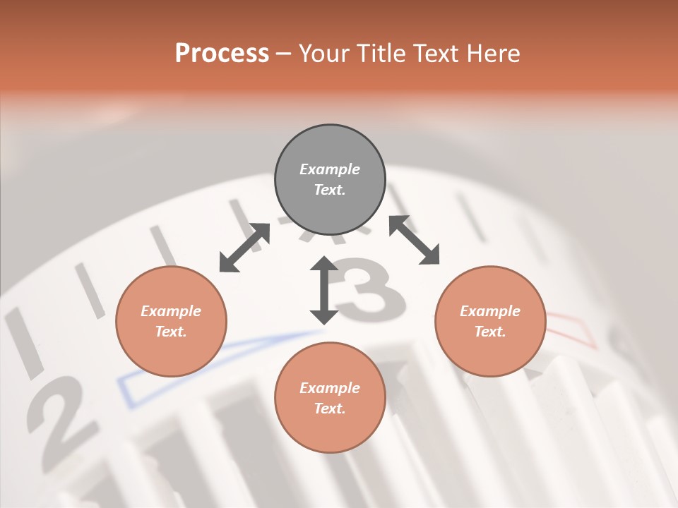 Energy Document Of Identification Thermostat House PowerPoint Template