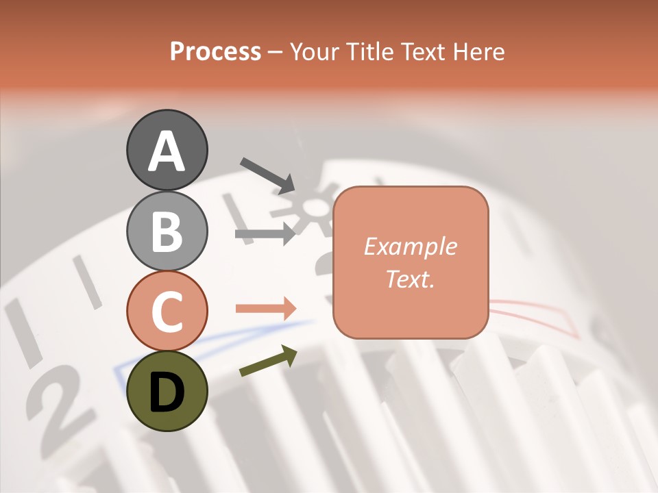 Energy Document Of Identification Thermostat House PowerPoint Template