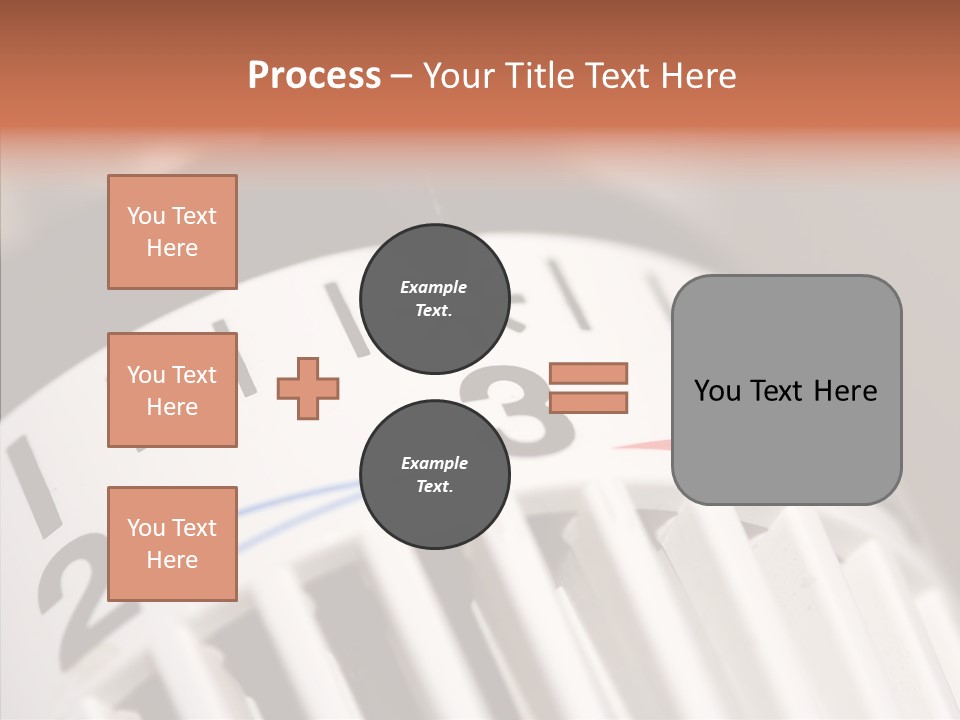 Energy Document Of Identification Thermostat House PowerPoint Template