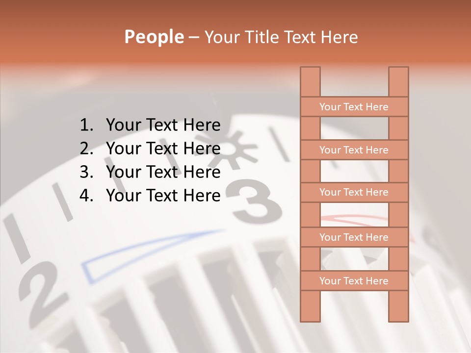 Energy Document Of Identification Thermostat House PowerPoint Template