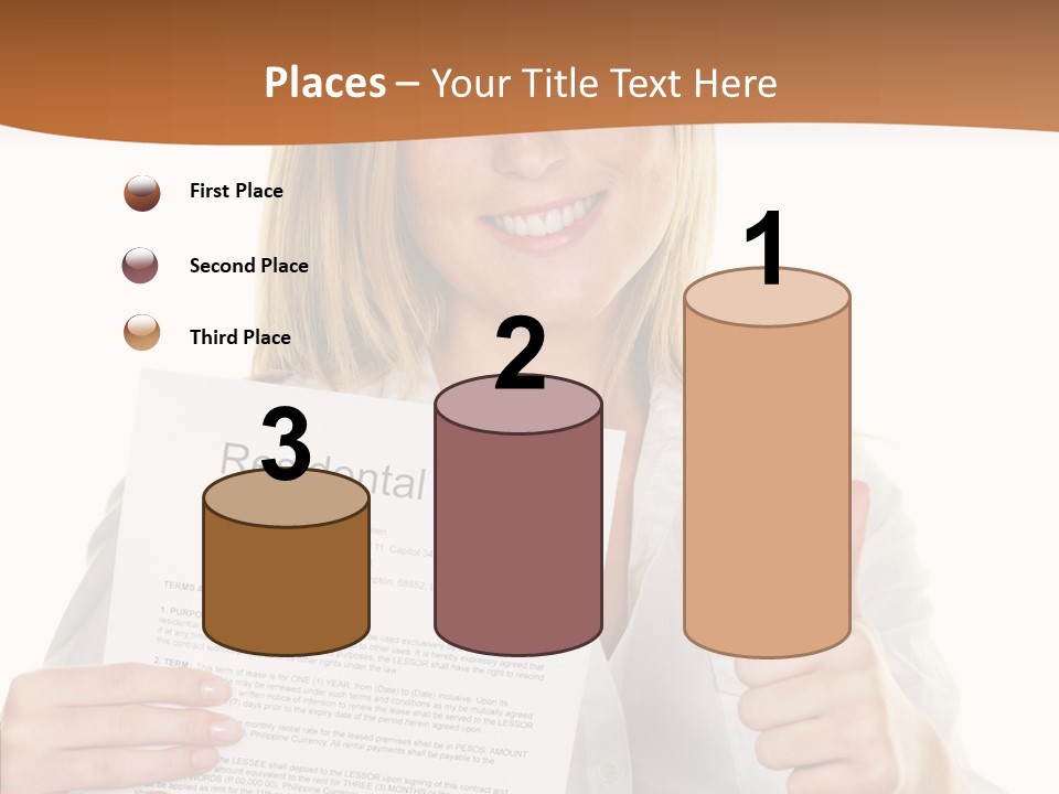 Pointer Housing Rental PowerPoint Template