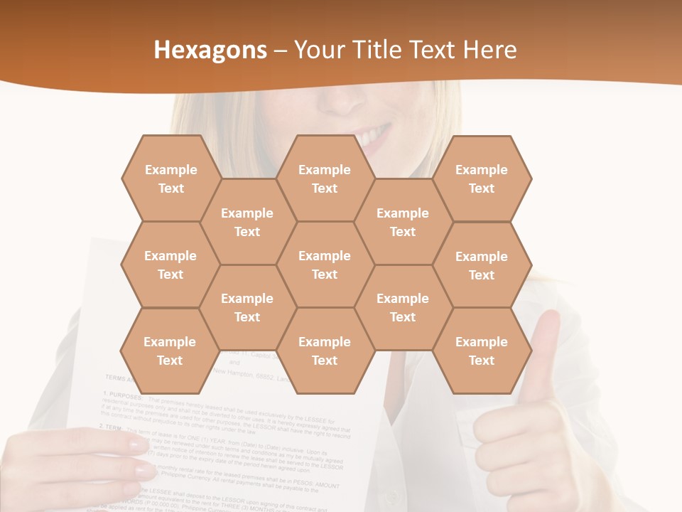 Pointer Housing Rental PowerPoint Template