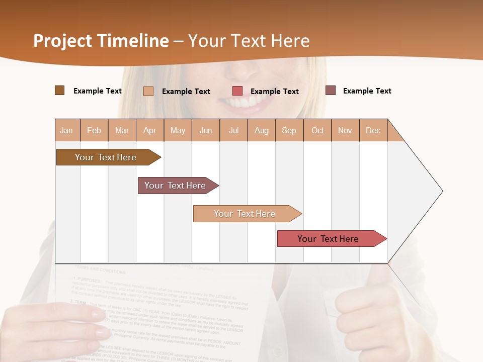 Pointer Housing Rental PowerPoint Template