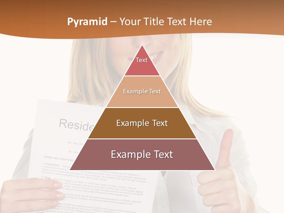 Pointer Housing Rental PowerPoint Template