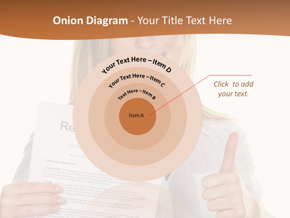 Pointer Housing Rental PowerPoint Template