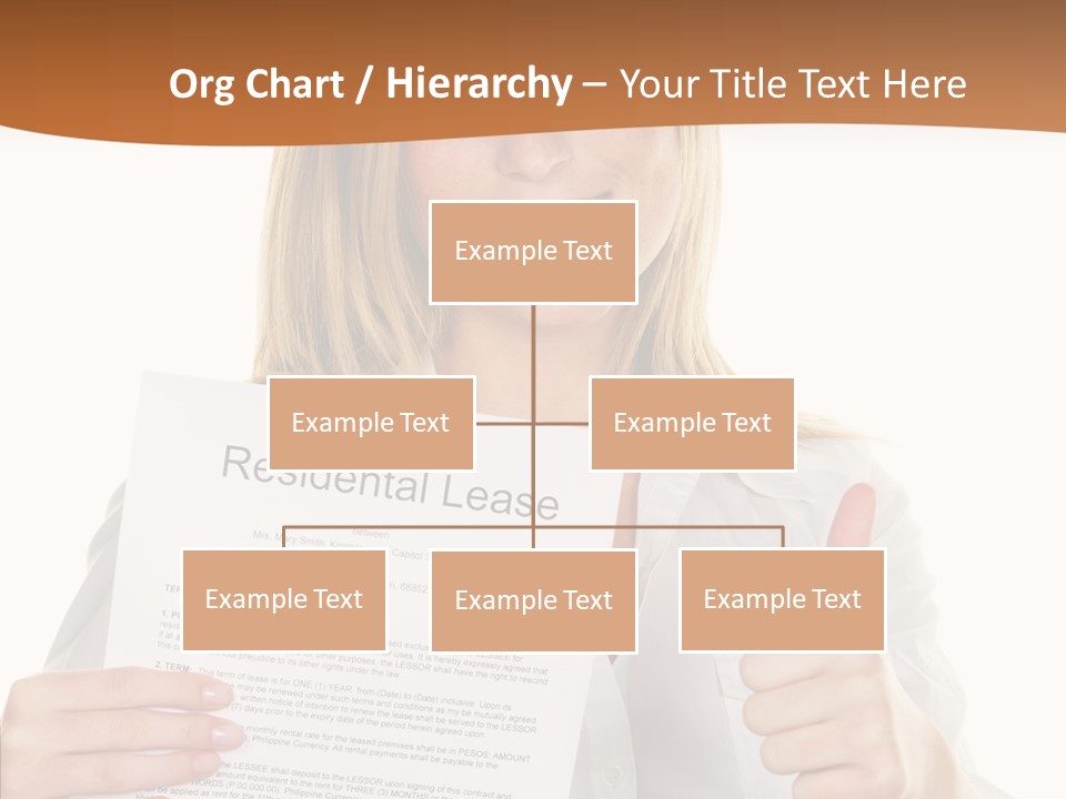 Pointer Housing Rental PowerPoint Template