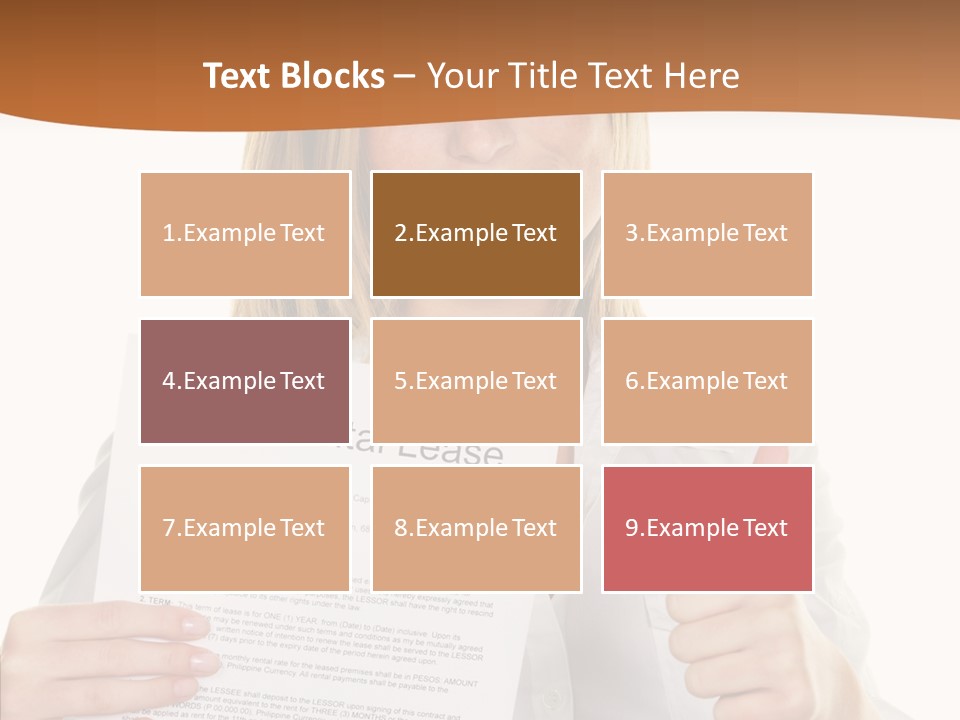 Pointer Housing Rental PowerPoint Template
