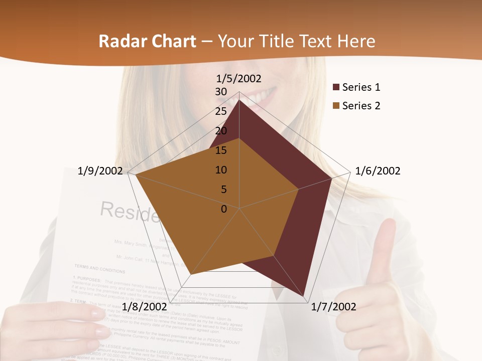 Pointer Housing Rental PowerPoint Template