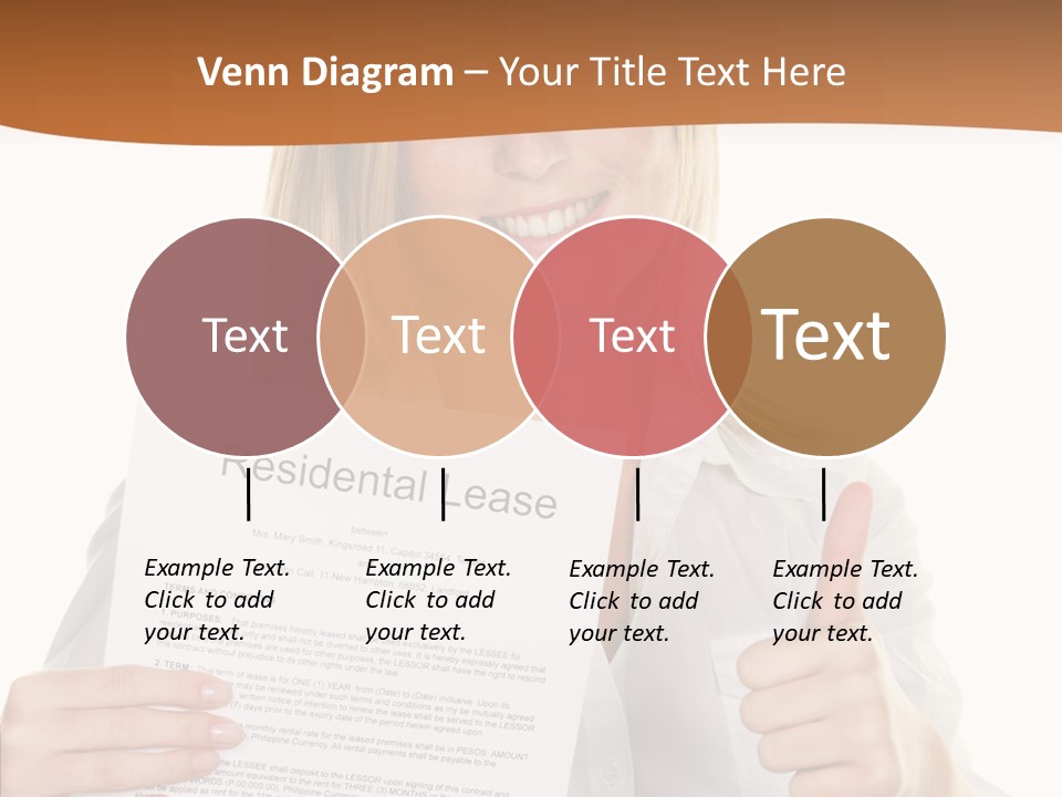 Pointer Housing Rental PowerPoint Template