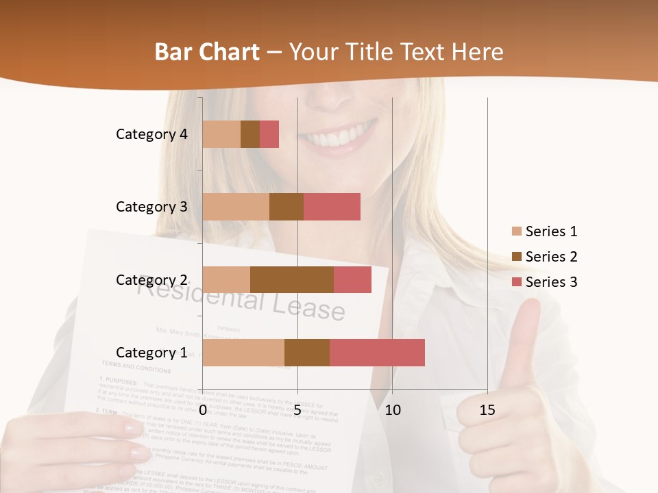 Pointer Housing Rental PowerPoint Template