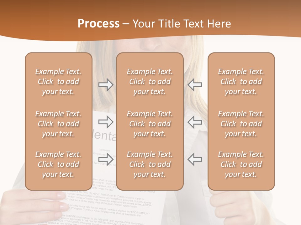 Pointer Housing Rental PowerPoint Template
