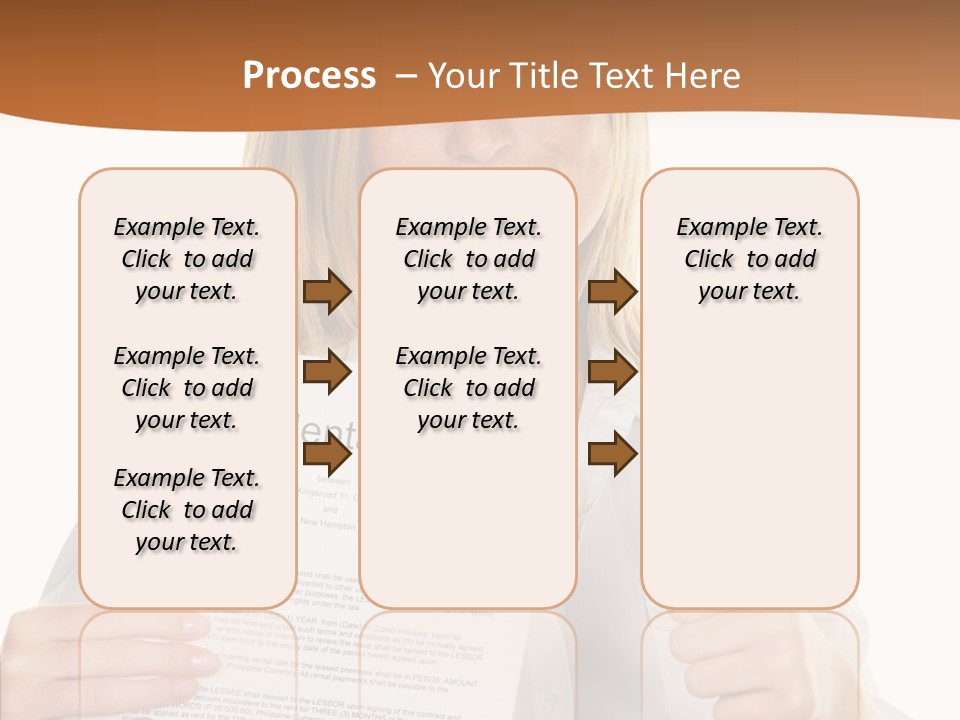 Pointer Housing Rental PowerPoint Template