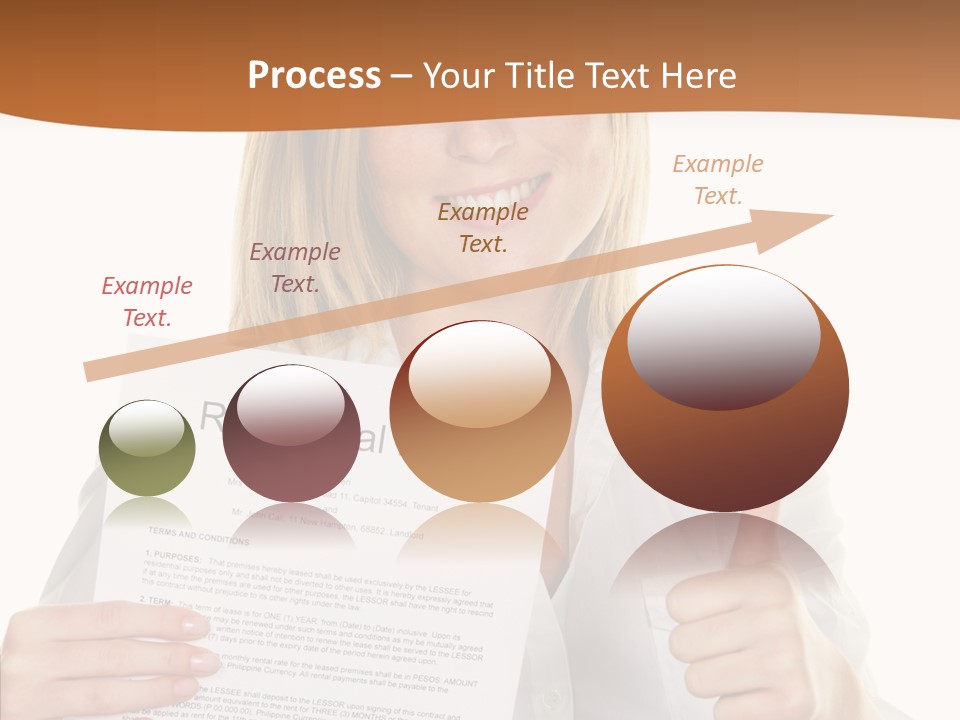 Pointer Housing Rental PowerPoint Template