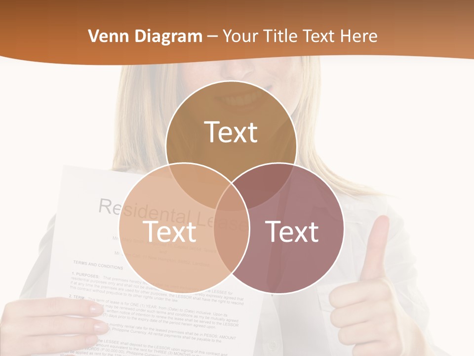 Pointer Housing Rental PowerPoint Template