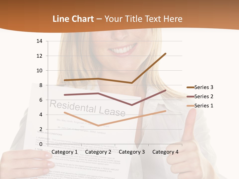 Pointer Housing Rental PowerPoint Template