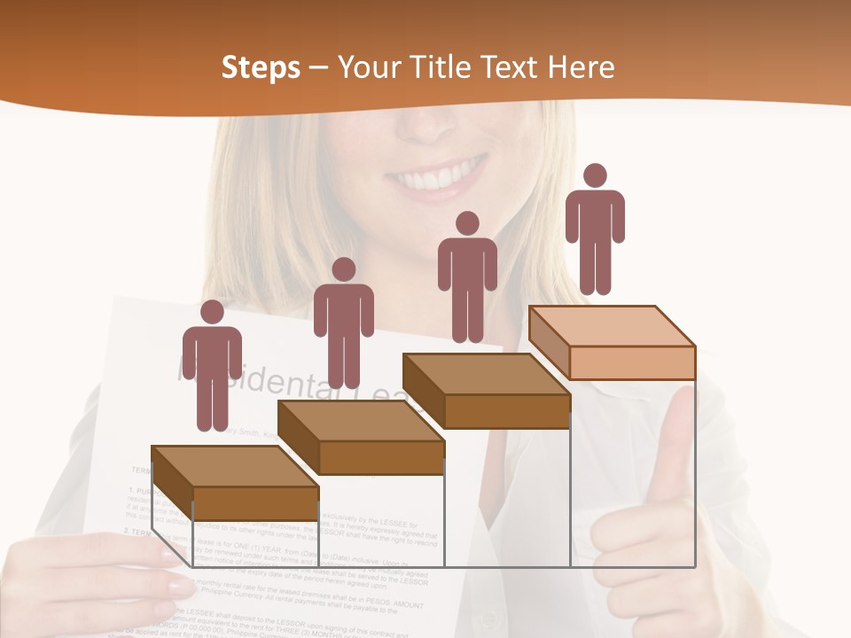 Pointer Housing Rental PowerPoint Template