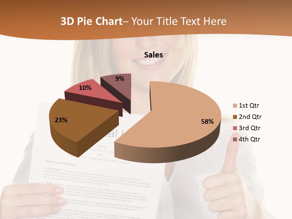 Pointer Housing Rental PowerPoint Template