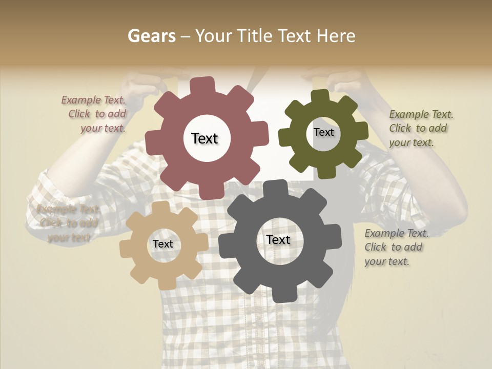 Communication Women White PowerPoint Template