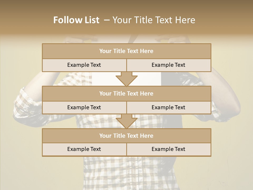 Communication Women White PowerPoint Template
