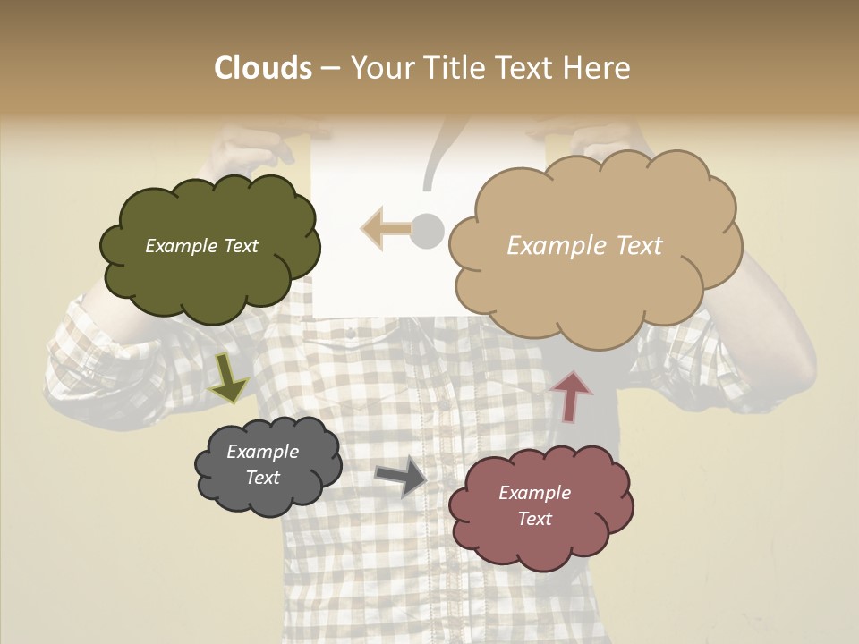 Communication Women White PowerPoint Template