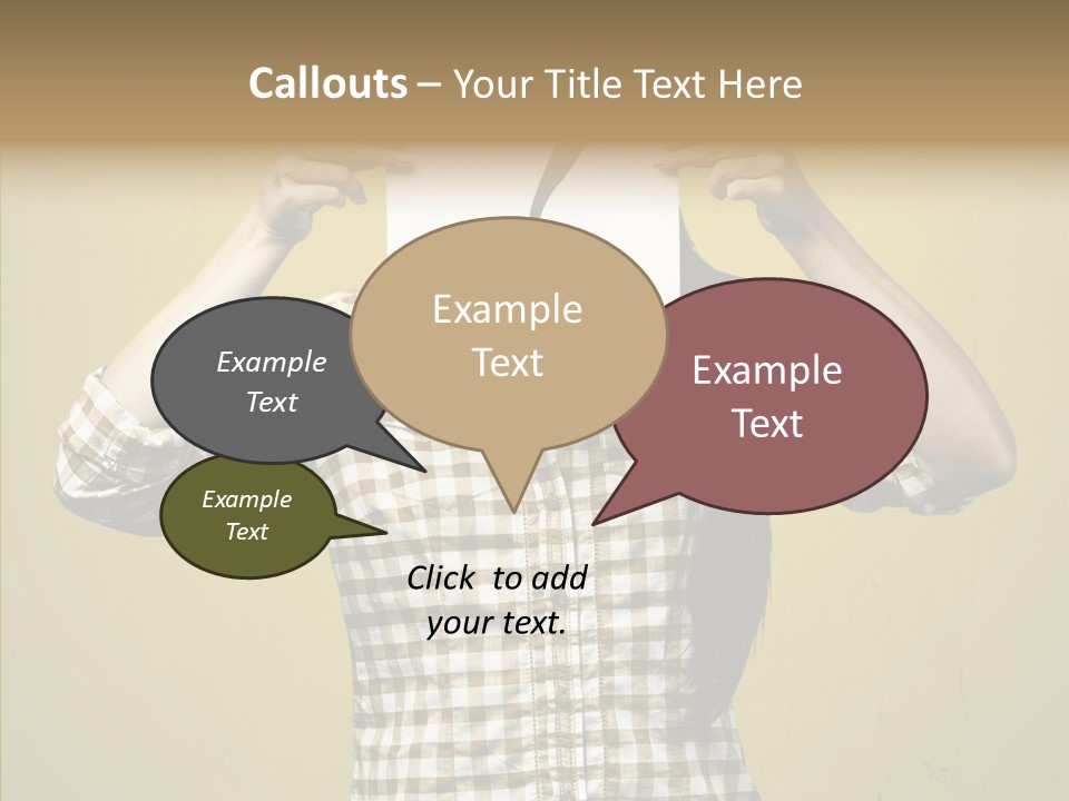 Communication Women White PowerPoint Template