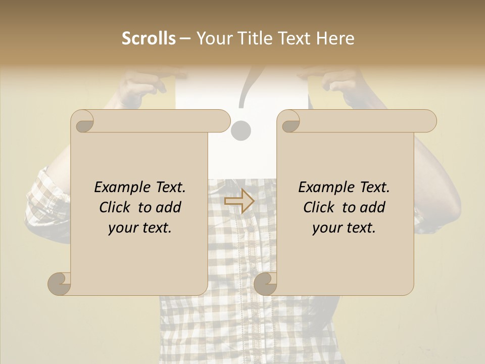 Communication Women White PowerPoint Template