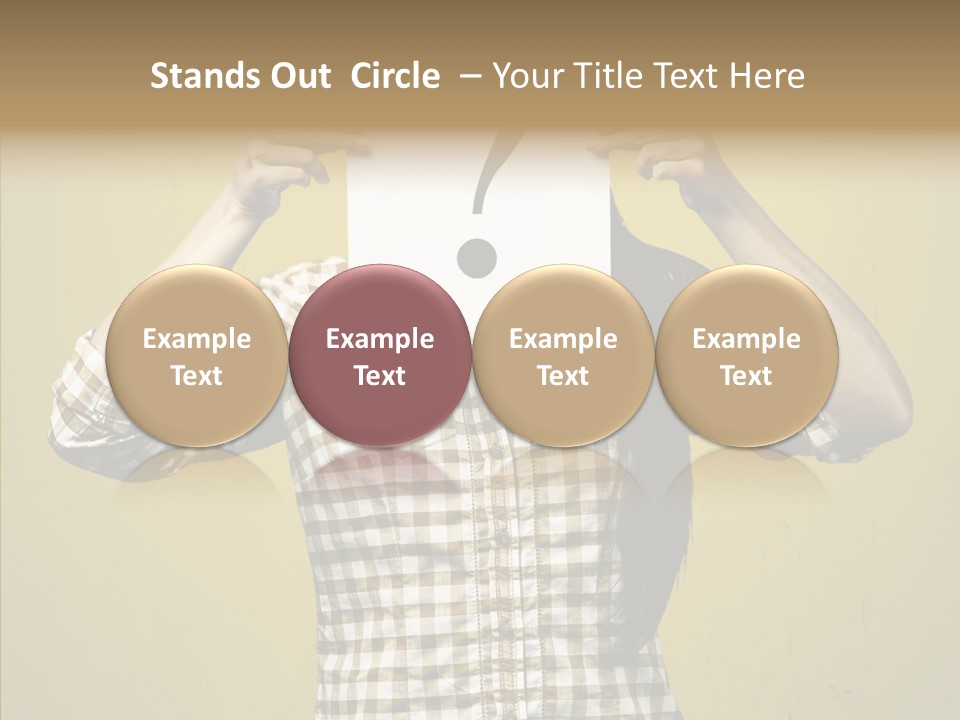 Communication Women White PowerPoint Template