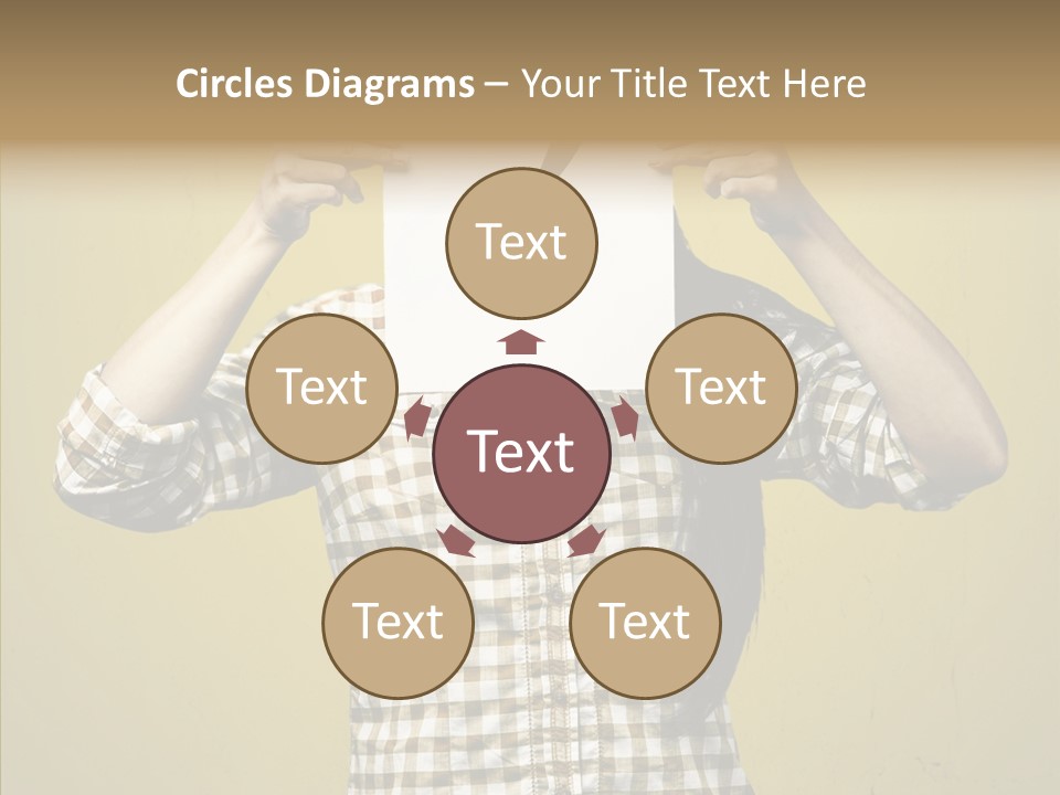 Communication Women White PowerPoint Template