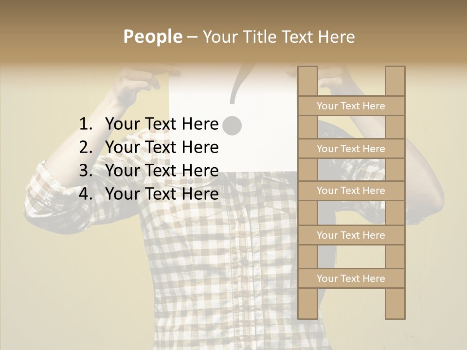 Communication Women White PowerPoint Template